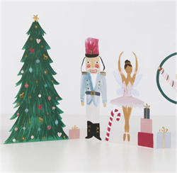 Meri Meri - Nutcracker Card - Nutcracker Tebrik Kartı