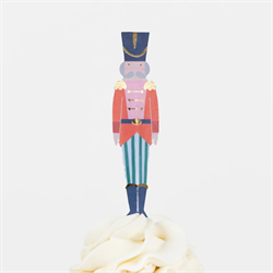 Meri Meri - Nutcracker Cupcake Kiti - 24 Adet
