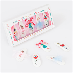 Meri Meri - Nutcracker Saç Tokaları - 5 Adet