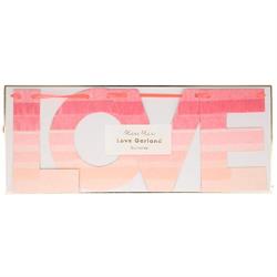 Meri Meri - Ombre Love Garland - Aşk Asılan Süs