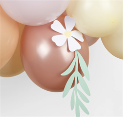 Meri Meri - Papatya Balon Zinciri - Pastel - 51 Balon