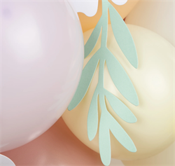 Meri Meri - Papatya Balon Zinciri - Pastel - 51 Balon