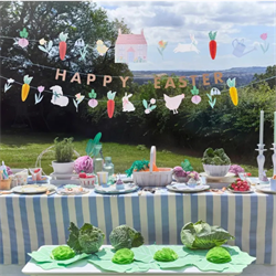 Meri Meri - Paskalya Sebze Bahçesi Asılan Süs Seti