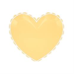 Meri Meri - Pastel Renk Kalp Tabaklar (8li)