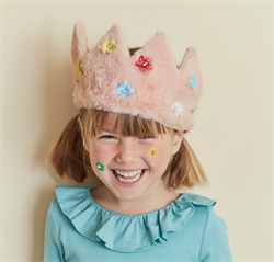 Meri Meri - Peluş Pembe Taç