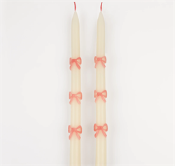 Meri Meri - Pembe Fiyonk Mum - 2 Adet