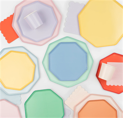 Meri Meri - Periwinkle Tabak - 8 Adet