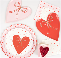 Meri Meri - Petekli Kalp Bardak - 8 Adet