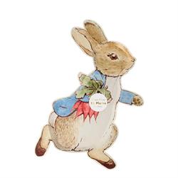 Meri Meri - Peter Rabbit Plates - Peter Rabbit Tabak - 12Li