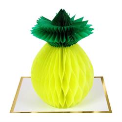 Meri Meri - Pineapple Honeycomb Card - Ananas Tebrik Kartı