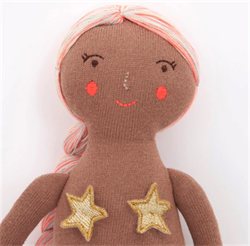 Meri Meri - Pink Knitted Mermaid - Jade Pembe Deniz Kızı