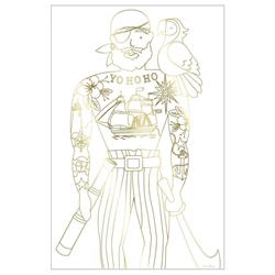 Meri Meri - Pirate Colouring Posters - Korsan Boyamalı Poster