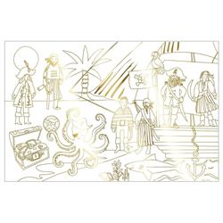 Meri Meri - Pirate Colouring Posters - Korsan Boyamalı Poster