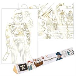 Meri Meri - Pirate Colouring Posters - Korsan Boyamalı Poster