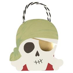 Meri Meri - Pirate Party Bags - Korsan Parti Çantaları - 8Li
