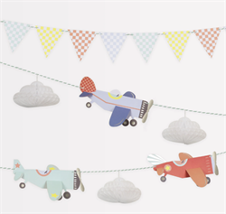 Meri Meri - Planes Garland - Uçak Asılan Süs