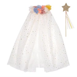 Meri Meri - Pom Pom Collar Cape - Ponponlu Pelerin Kostüm