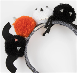 Meri Meri - Pompom Characters Headband - Cadılar Bayramı Taç