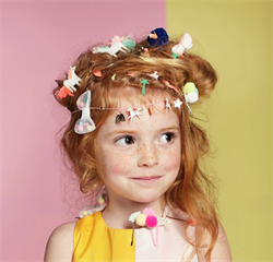 Meri Meri - Ponpon Dondurma Saç Tokaları - 2 Adet