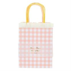 Meri Meri - Pötikareli Seçaklı Parti Çantaları - 8 Adet