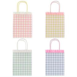 Meri Meri - Pötikareli Seçaklı Parti Çantaları - 8 Adet