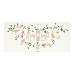 Meri Meri - Princess Party Garland - Prenses Asılan Süs