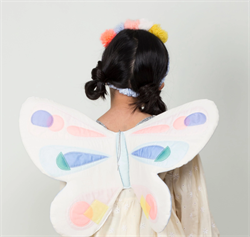 Meri Meri - Quilted Wings - Kapitone Renkli Kanatlar Ve Saç Bandı