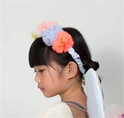 Meri Meri - Quilted Wings - Kapitone Renkli Kanatlar Ve Saç Bandı