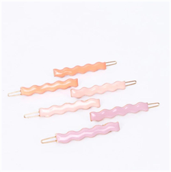 Meri Meri - Rainbow Enamel Hair Clips - Renkli Tokalar - 12Li