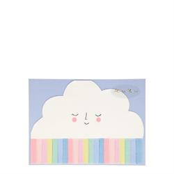 Meri Meri - Rainbow Sun Napkins - Gökkuşağı Bulutlu Peçete - L