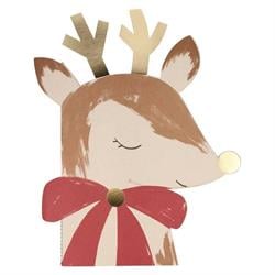 Meri Meri - Reindeer Sticker & Sketch Book - Ren Geyiği Çıkartma & Çizim Kitabı