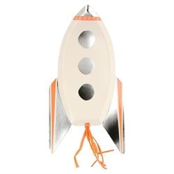 Meri Meri - Rocket Plates - Roket Tabaklar - 8Li