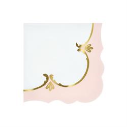 Meri Meri - Rokoko Pastel Renk Peçete - L - 16 Adet