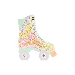 Meri Meri - Roller Skate Napkins - Paten Peçete - 16Lı