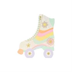 Meri Meri - Roller Skate Napkins - Paten Peçete - 16Lı