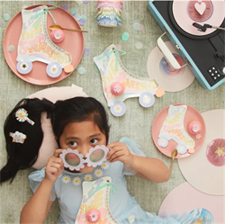 Meri Meri - Roller Skate Napkins - Paten Peçete - 16Lı