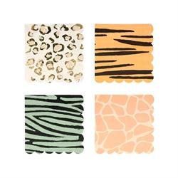 Meri Meri - Safari Napkins - Safari Peçete - L - 16Lı