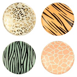 Meri Meri - Safari Plates - Safari Tabak - L - 8Li