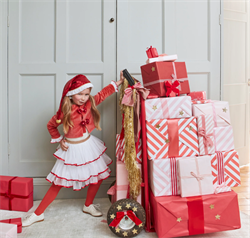 Meri Meri - Santas Little Helper Kostüm / 3-4 Yaş