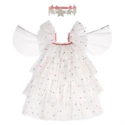 Meri Meri - Sequin Tulle Angel Costume - 5 - 6 Years - Tül Melek Elbise - 5-6 Yaş