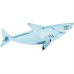 Meri Meri - Shark Platters - Köpek Balığı Servis Tabakları - 4Lü