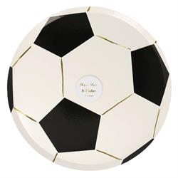 Meri Meri - Soccer Plates - Futbol Tabaklar - 8Li