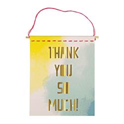 Meri Meri - Teşekkürler Kartı