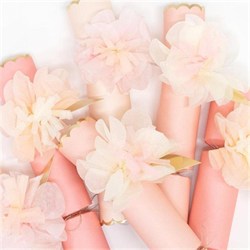 Meri Meri - Tissue Floral Crackers - Çiçekli Sürpriz Toplar
