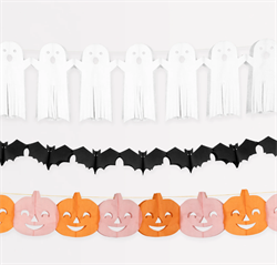 Meri Meri - Tissue Paper Halloween Garlands - Cadılan Bayramı Asılan Süs