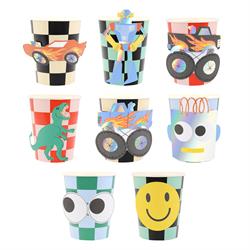 Meri Meri - Toybox Bardak - 8 Adet
