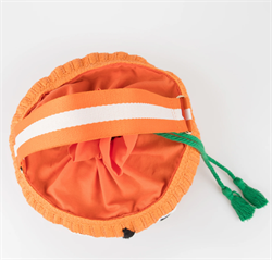 Meri Meri - Trick Or Treat Hasır Çanta - Balkabağı