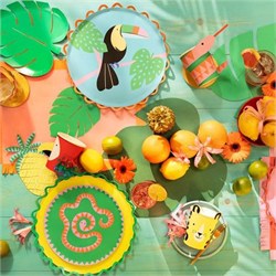 Meri Meri - Tropical Leaf Napkins - Tropikal Yaprak Peçeteler - 16 Adet