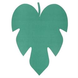 Meri Meri - Tropikal Yaprak Desenli Amerikan Servisi - 12 Adet