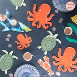 Meri Meri - Turtle Napkins - Kaplumbağa Peçeteler - 16Lı